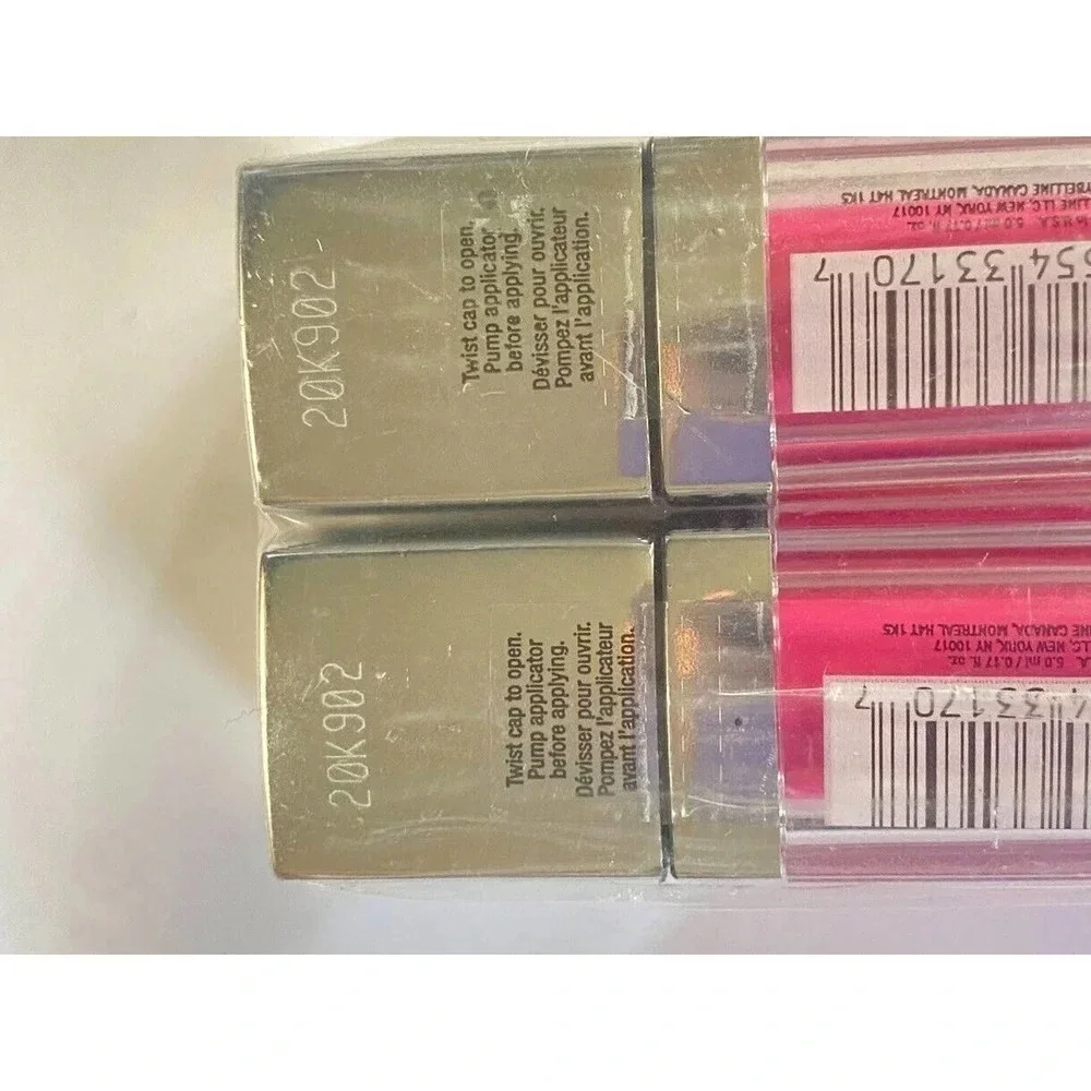 Lot of 2 Maybelline Colorsensational Elixir Lipstick 085 Hibiscus Haven Seale